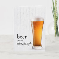 Définition de la bière par le dictionnaire