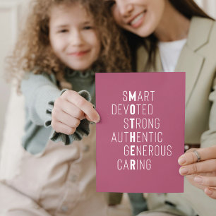 Carte Définition de mots de mots croisés mère rose maman