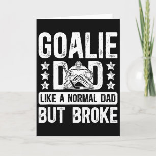 Carte Définition de papa gardien de hockey Papa d'un gar