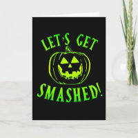 Défonçons la Citrouille Verte Halloween