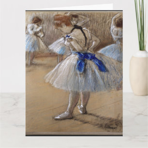 Carte Degas Étude d'un danseur