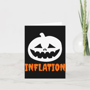 Carte Déguisement couple drôle d'inflation Halloween ass