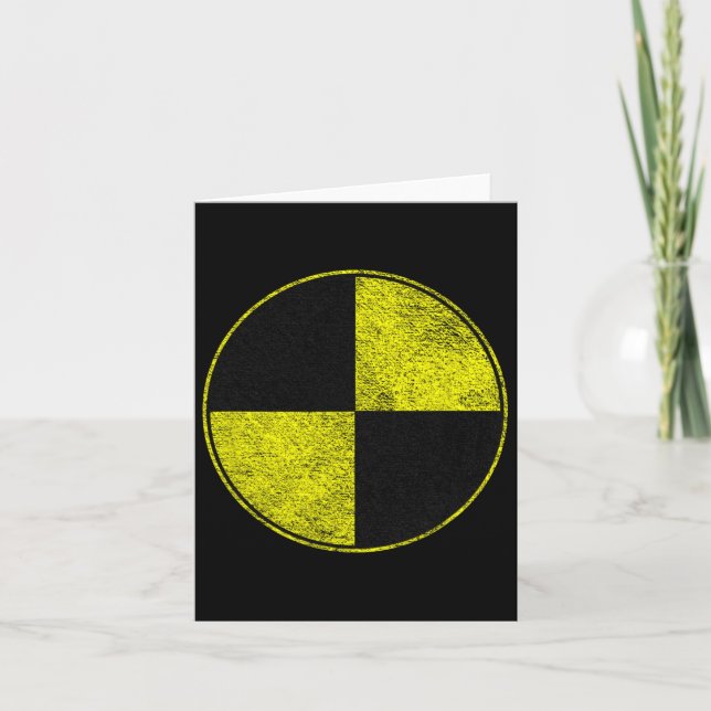 Carte Déguisement de mannequin de crash test Prétendez q (Devant)