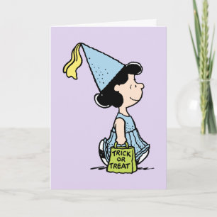 Carte Déguisement de princesse Lucy pour Halloween Peanu