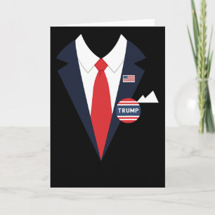 Carte Deguisement Halloween Donald Trump drôle pour enfa