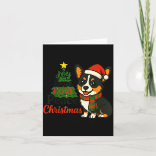 Carte Déguisement Tri Color Corgi Pjs Joie Espoir Amour