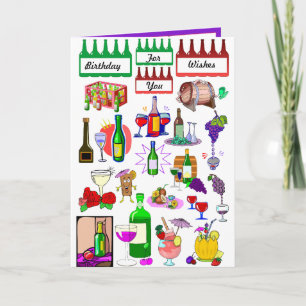 Carte Dégustation de vin