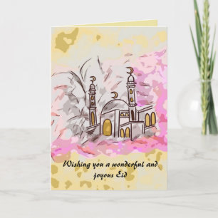 Carte d'Eid Mubarak