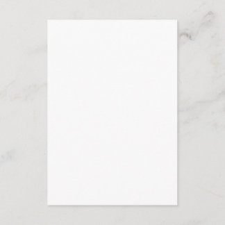 Carte d'élégant emplacement de mariage Script Or