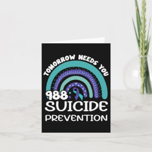 Carte Demain aura besoin de vous Rainbow Suicide Prevent