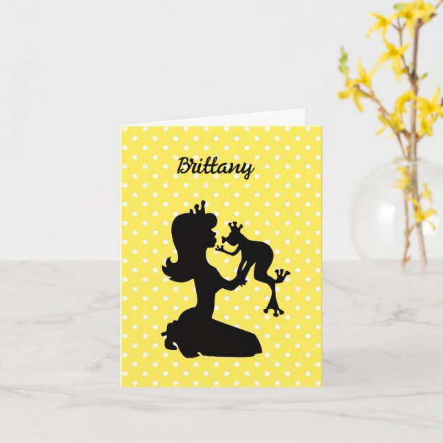 Carte Demande en mariage (Fleur jaune)