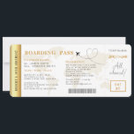 Carte d'embarquement Billets de vol Anniversaire<br><div class="desc">Passe d'embarquement Invitation de billet pour la fête d'anniversaire avec une carte du monde de destination et une couleur d'or faux,  Carte de fête d'anniversaire,  Destination Anniversaire.</div>