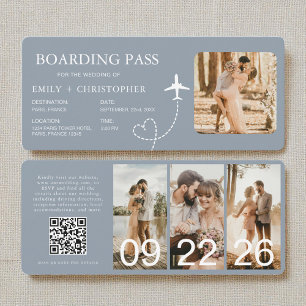 Carte d'embarquement de destination Billet d'avion