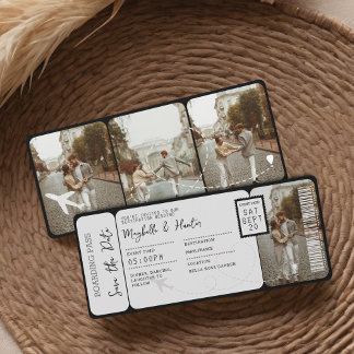 Carte d'embarquement de destination Billet d'avion