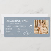 Carte d'embarquement de destination Billet d'avion