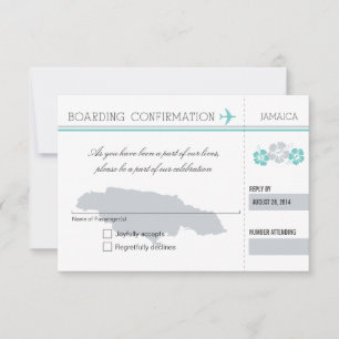 Carte d'embarquement de RSVP VERS la JAMAÏQUE