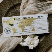 Carte d'embarquement Destination Mariage Carte du