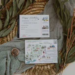 Carte d'embarquement   Week-end en Espagne