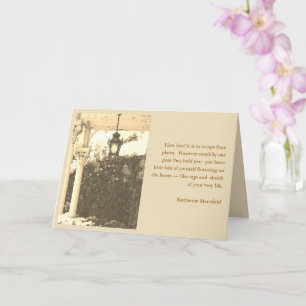 CARTE DÉMÉNAGEMENT + CITATION SUR LE DÉPART