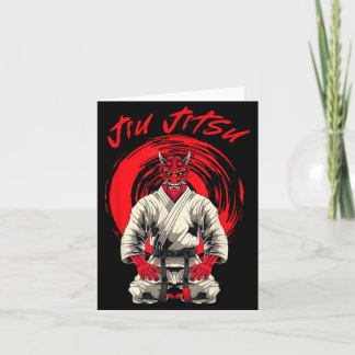 Carte Démon Oni de Jiu-Jitsu Brésilien