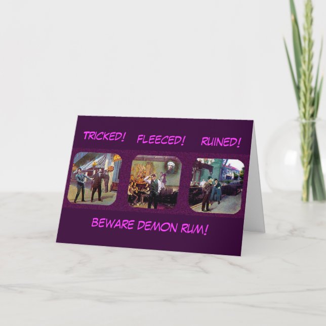 Carte Demon Rum (Devant)