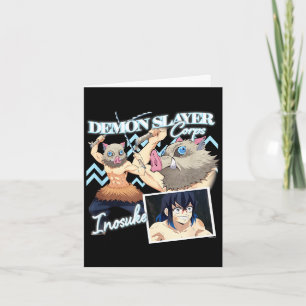 Carte Demon slayer_ kimetsu yaiba masque de sanglier