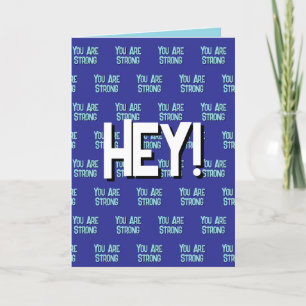 Carte d'empathie pour fournir soutien et encourage