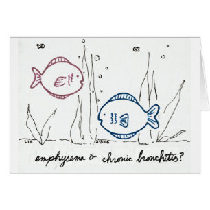 Carte d'emphysème et de bronchite chronique