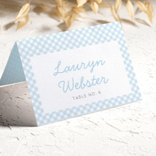 Carte d'emplacement pour baby shower garçon en vic
