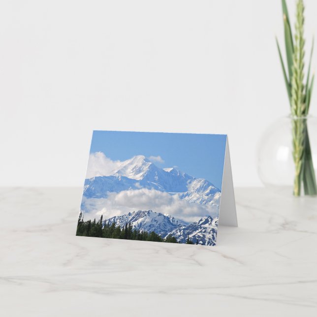 Carte Denali/Mt McKinley Alaska (Devant)