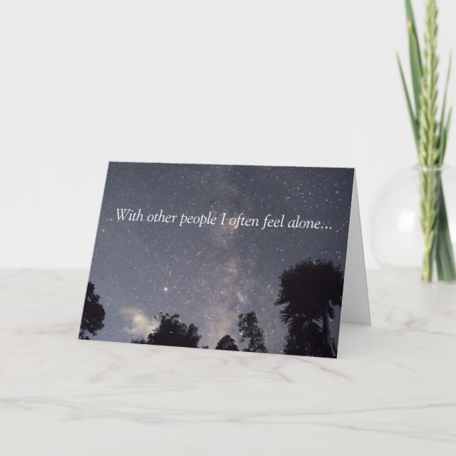 Carte d'encouragement (Devant)