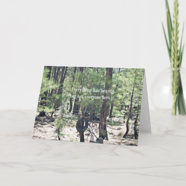 Carte d'encouragement (Devant)