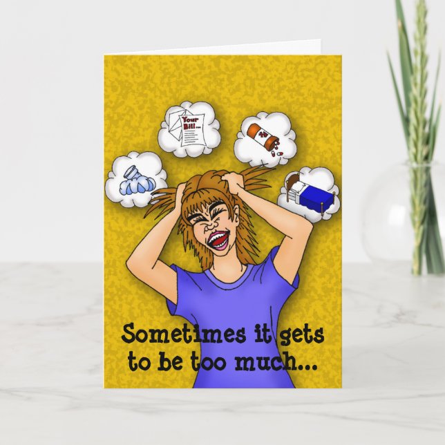 Carte d'encouragement aux aidants (Devant)