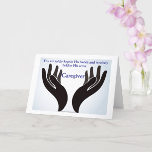 Carte d'encouragement Christian Caregiver