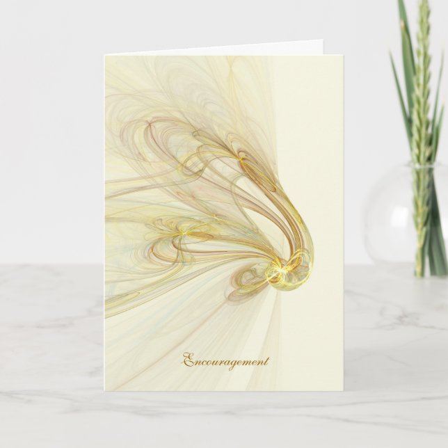 CARTE D'ENCOURAGEMENT D'AMBIANCE (Devant)