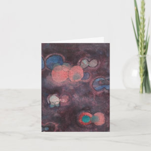 Carte d'encouragement de "affirmation"