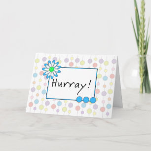 Carte d'encouragement de la dernière ronde de rayo