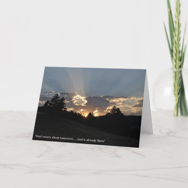 Carte d'encouragement et de soutien pour toute occ (Devant)