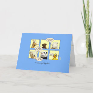 Carte d'encouragement Pandemic Animaux in Windows