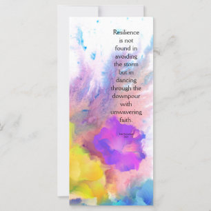 Carte d'encouragement pour elle