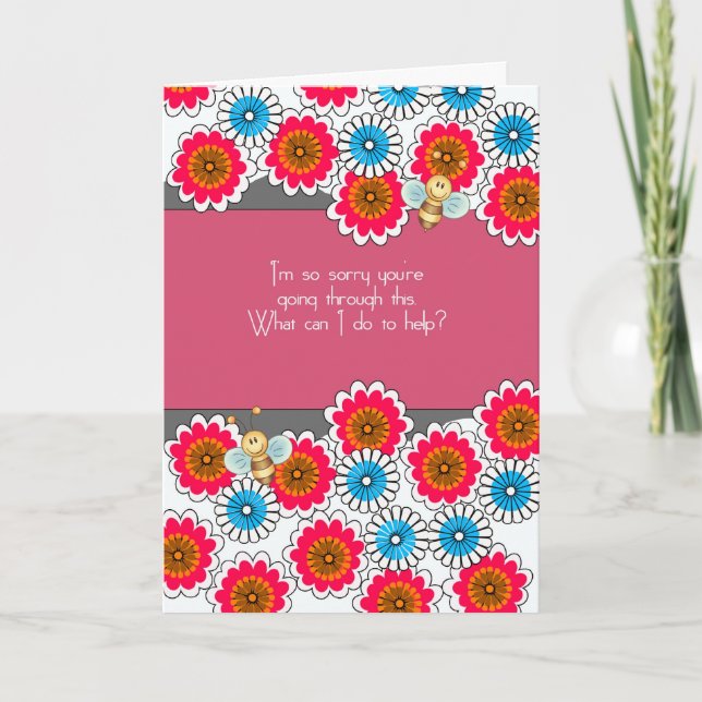 Carte d'encouragement pour les patients atteints d (Devant)