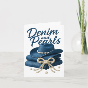 Carte Denim Et Pearl En Tenue Femmes Western Cowgirl Rod