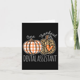 Carte Dental Istant mignon Thanksgiving Dentist Istant