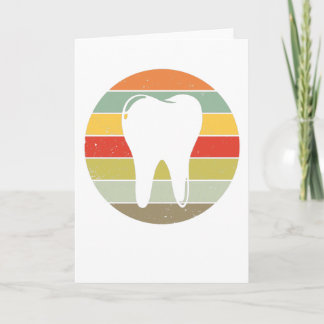Carte Dentist Dental Assistant Retro Cadeau Vintage
