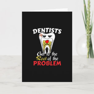 Carte Dentiste Canal Radiculaire - Pun de Cavité Dentair