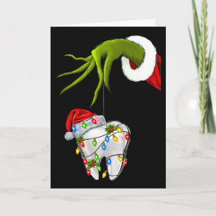 Carte Dentiste Dentaire Dent Instantanée Noël Xmas H