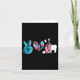 Carte Dentiste Hygiéniste Dentaire Orthodontiste Paix Oc