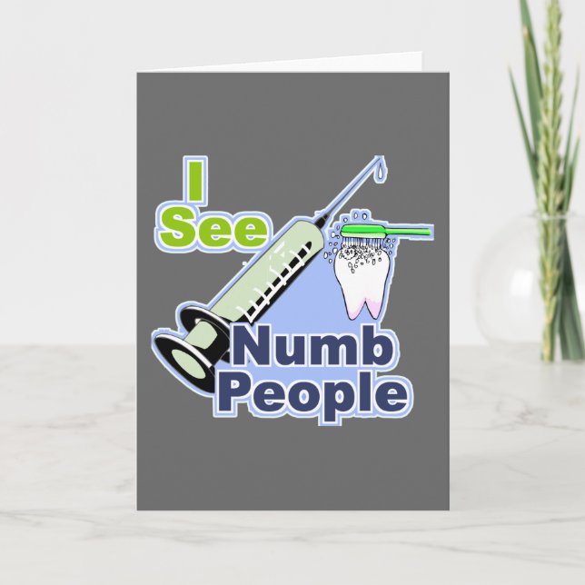 Carte Dentistes et hygiénistes drôles (Devant)