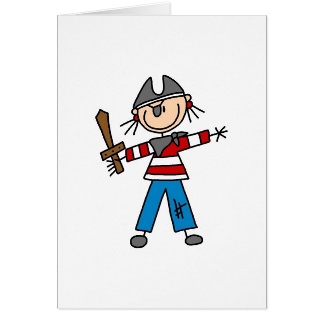 Carte d'épée de pirate (Devant)