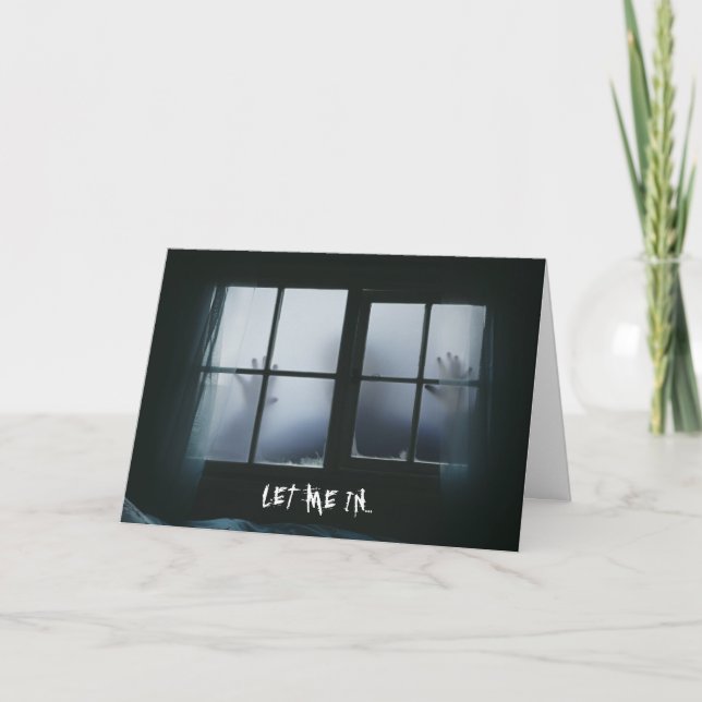 Carte Déplaisant Funny Halloween Anniversaire Texte pers (Devant)